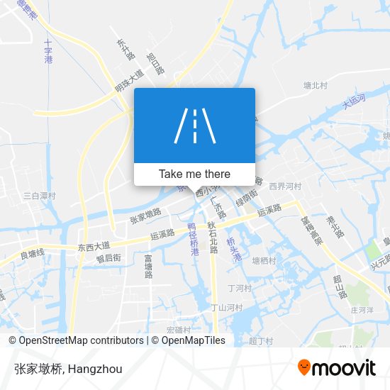 张家墩桥 map