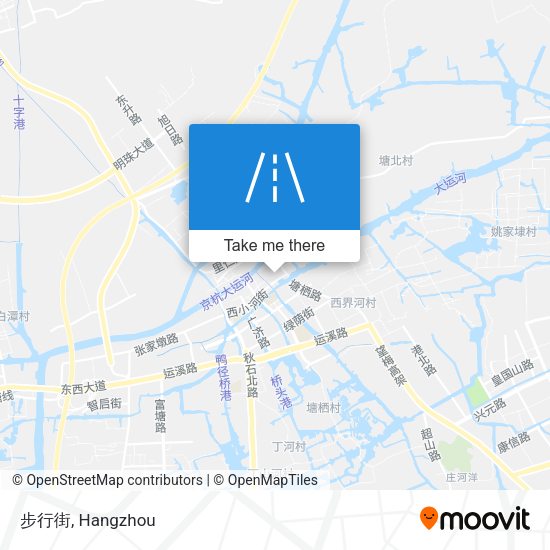 步行街 map