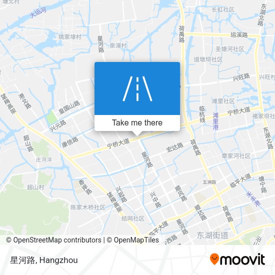 星河路 map