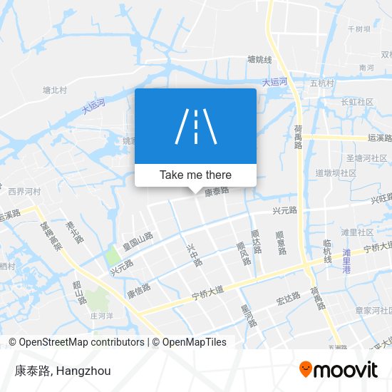 康泰路 map