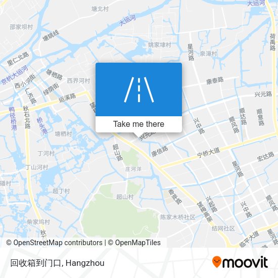 回收箱到门口 map
