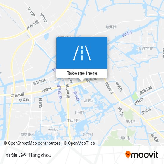 红领巾路 map