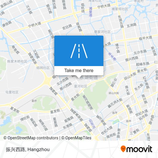 振兴西路 map
