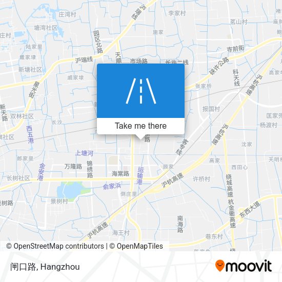 闸口路 map
