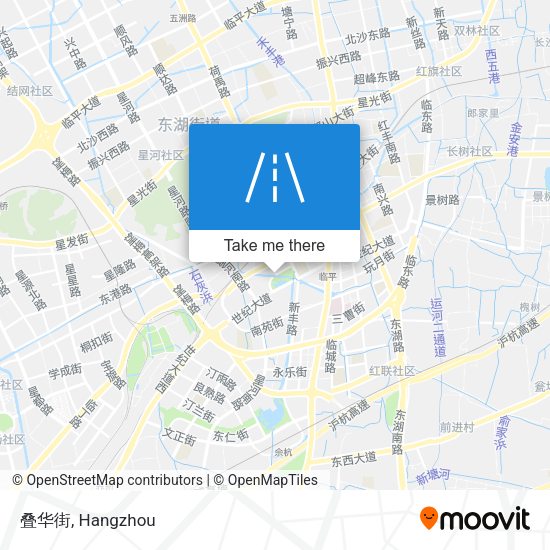 叠华街 map