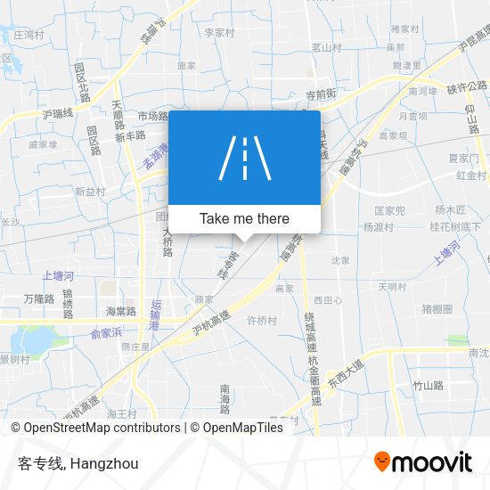 客专线 map