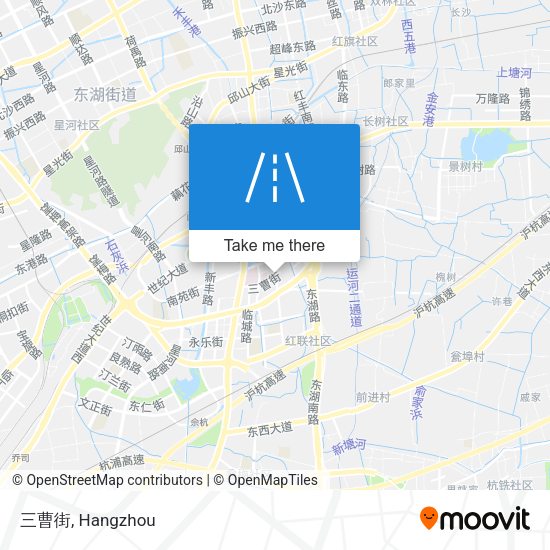 三曹街 map