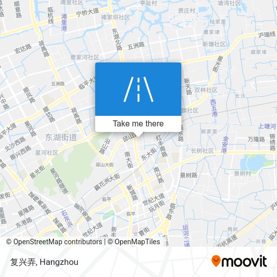 复兴弄 map