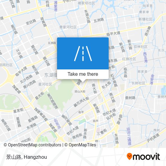 景山路 map