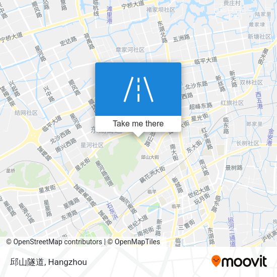 邱山隧道 map