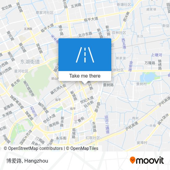 博爱路 map