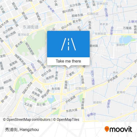 秀浦街 map
