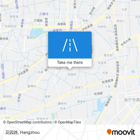花园路 map