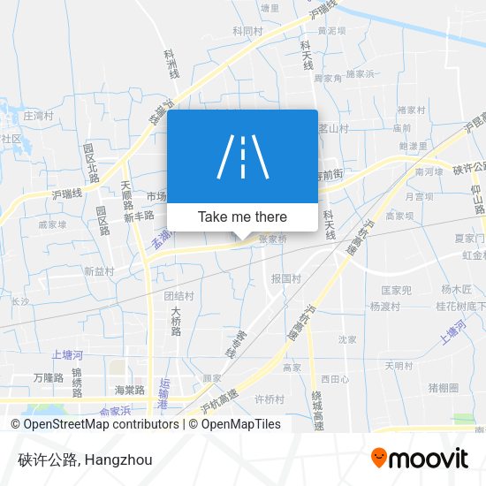 硖许公路 map