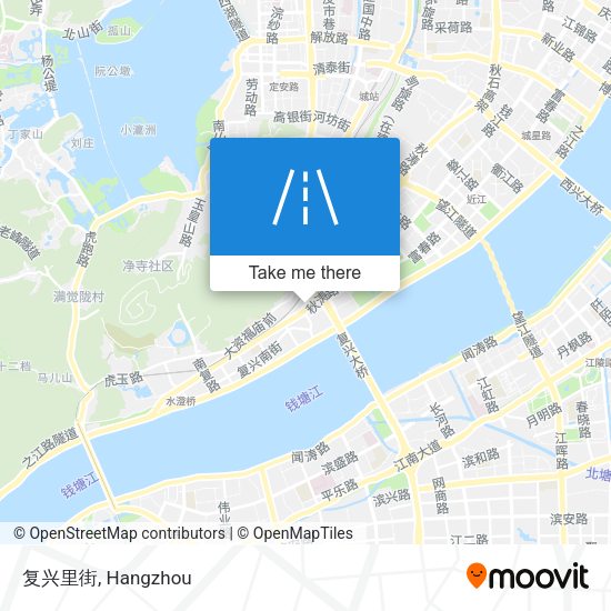 复兴里街 map