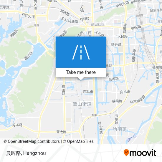晨晖路 map