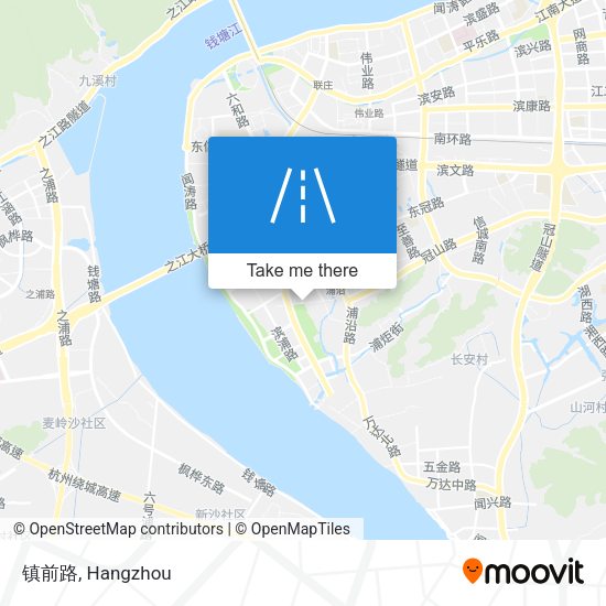 镇前路 map