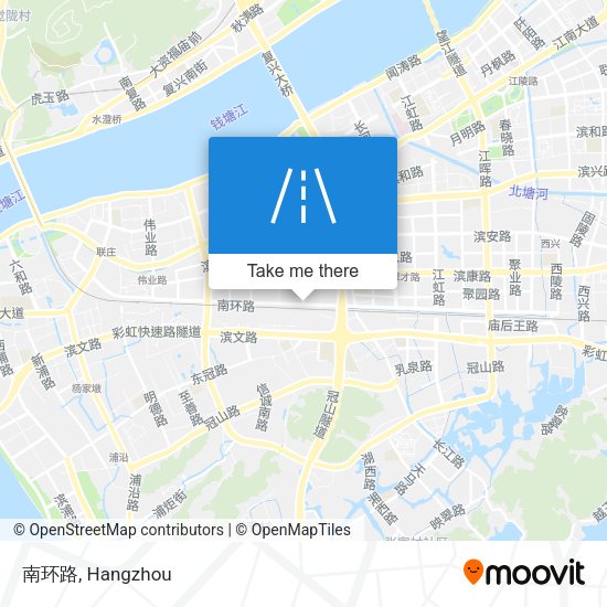南环路 map