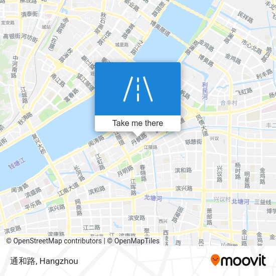 通和路 map