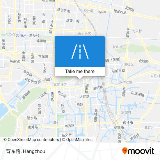 育东路 map