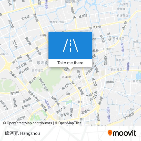 啤酒弄 map