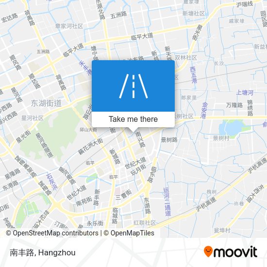 南丰路 map