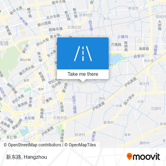 新东路 map