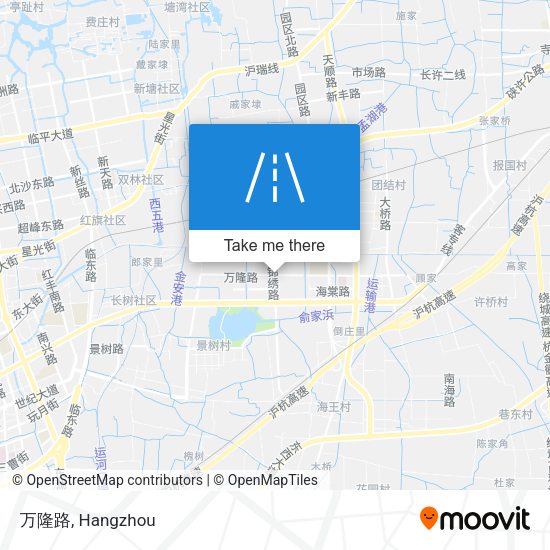 万隆路 map