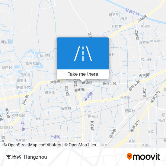 市场路 map