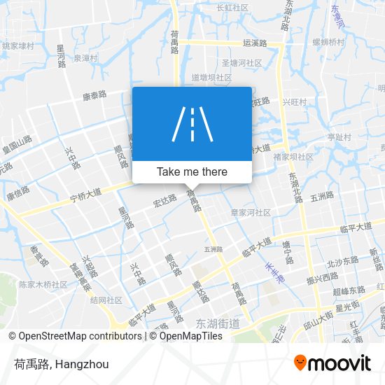 荷禹路 map