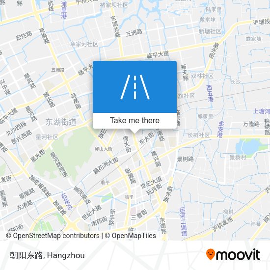 朝阳东路 map