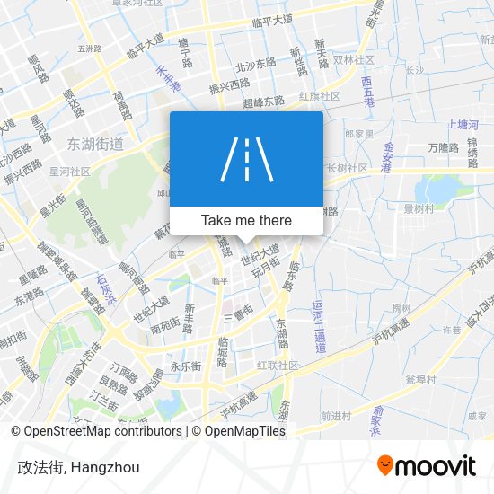 政法街 map