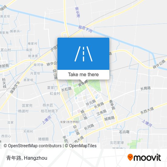 青年路 map