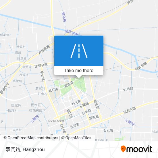 双闸路 map