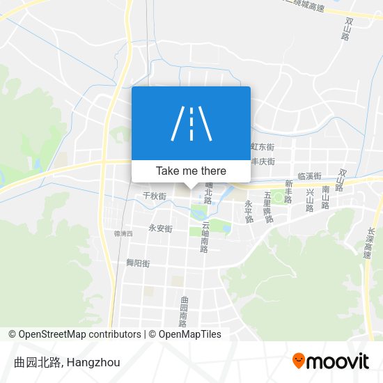 曲园北路 map