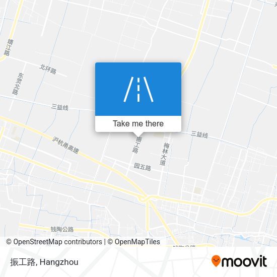 振工路 map
