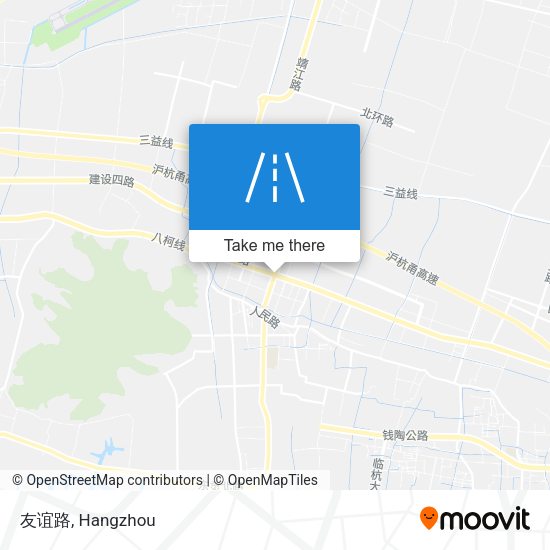 友谊路 map