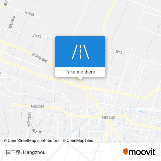 园三路 map