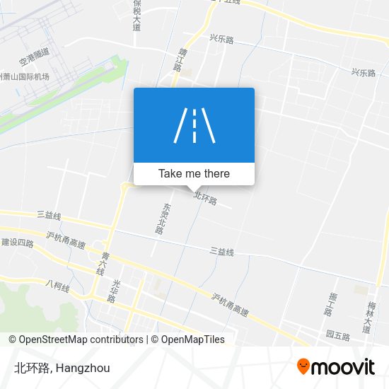 北环路 map