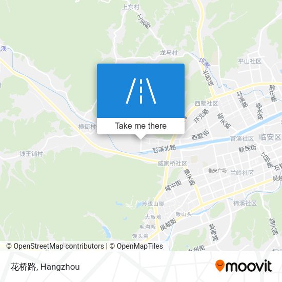 花桥路 map