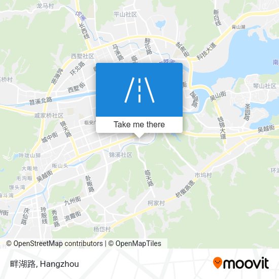 畔湖路 map