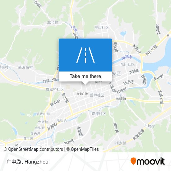 广电路 map