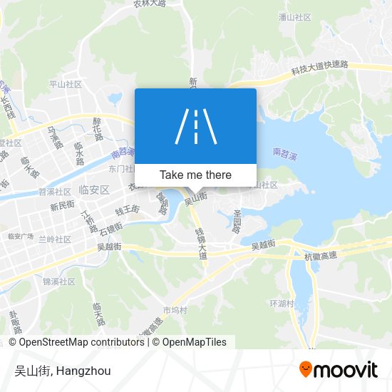 吴山街 map