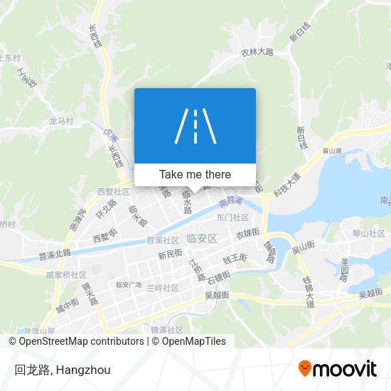 回龙路 map