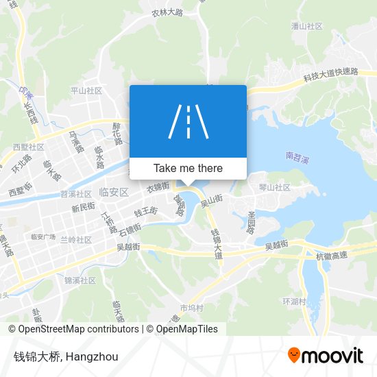 钱锦大桥 map