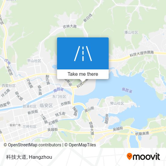 科技大道 map