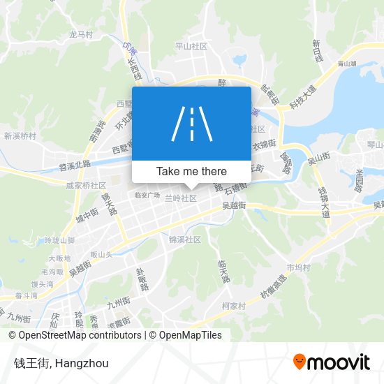 钱王街 map