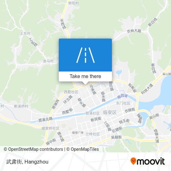 武肃街 map