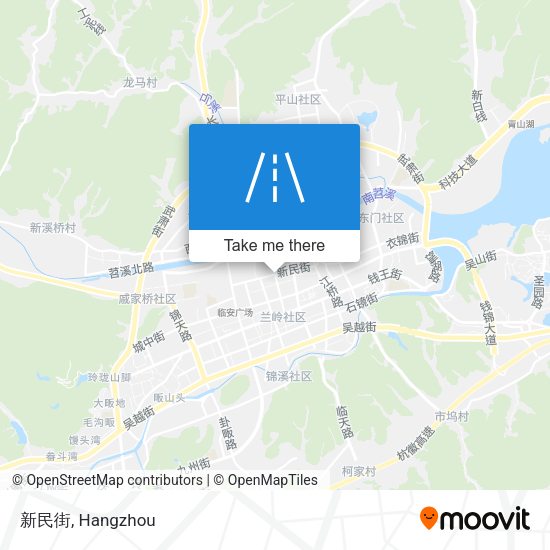 新民街 map