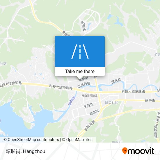 塘塍街 map